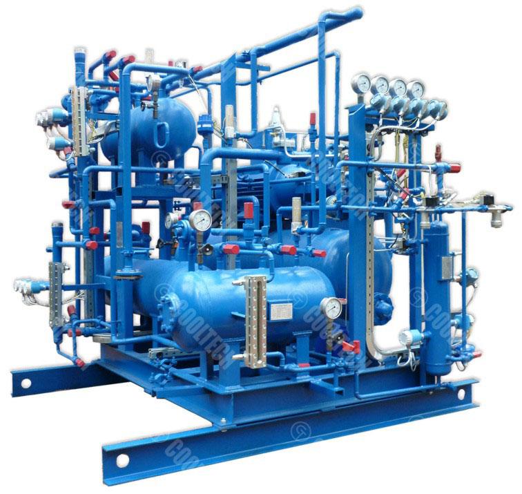 Gas compression units gas compression systems for the petrochemical