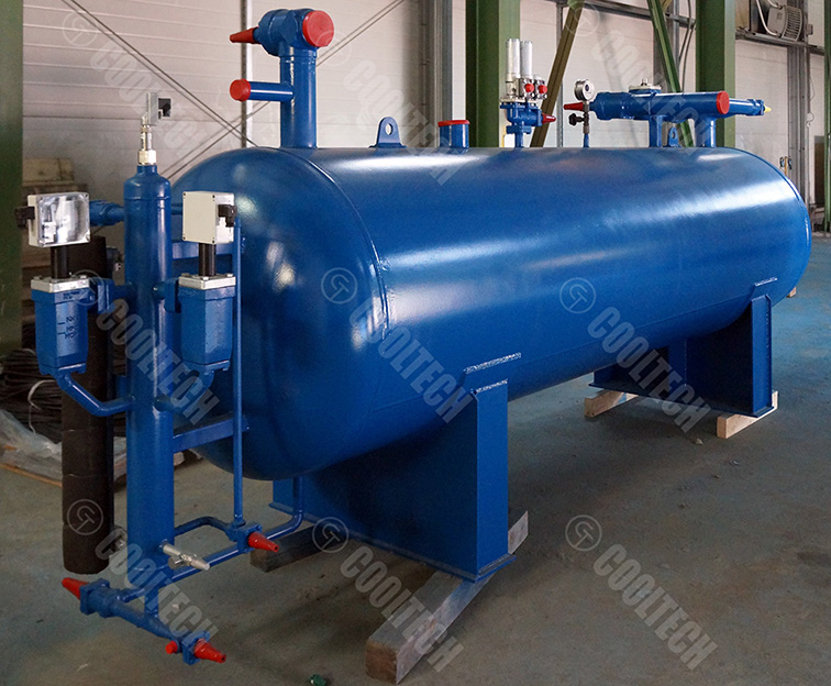 Freon compressor unit with cooling capacity 1163 kW